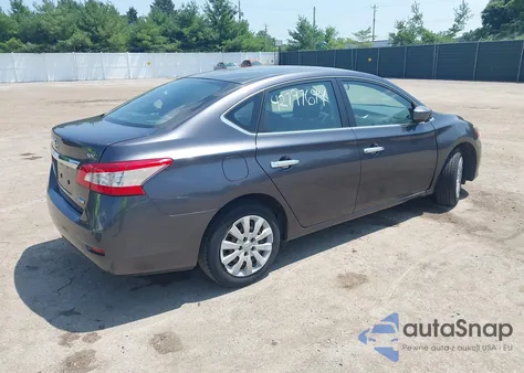 2014 Nissan Sentra S/Sv/Sr/Sl from USA, damaged, VIN 3N1AB7AP5EY331403